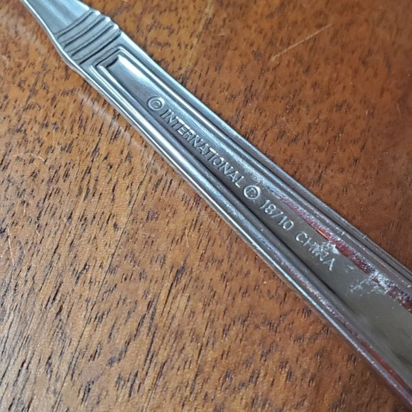 International Roxbury Place Oval Soup Spoon stainless steel 7” replacement - Picture 10 of 11